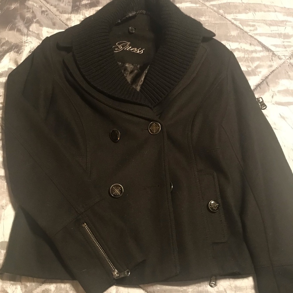 NWOT Guess Winter Peacoat